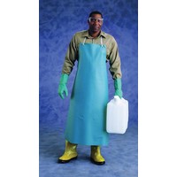 Ansell Edmont 56-102-33X49 Ansell 35" X 50" Green CPP 20 Mil PVC Heavy Duty Apron With Stomach Patch
